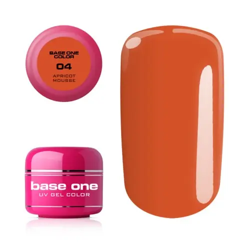 Gel UV Silcare Base One Color - Apricot Mousse 04, 5g