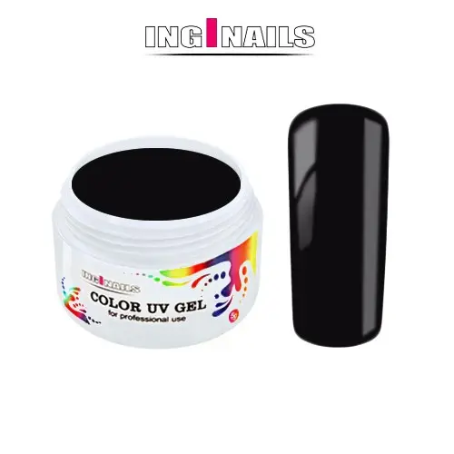 Gel UV colorat Inginails 5g – Black