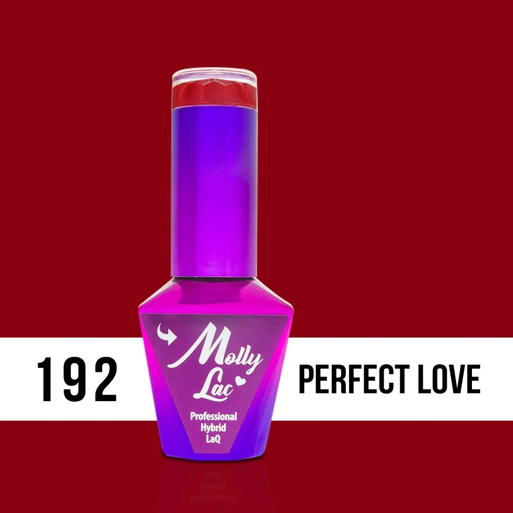 MOLLY LAC gel de unghii Hearts and Kisses - Perfect Love 192, 10ml