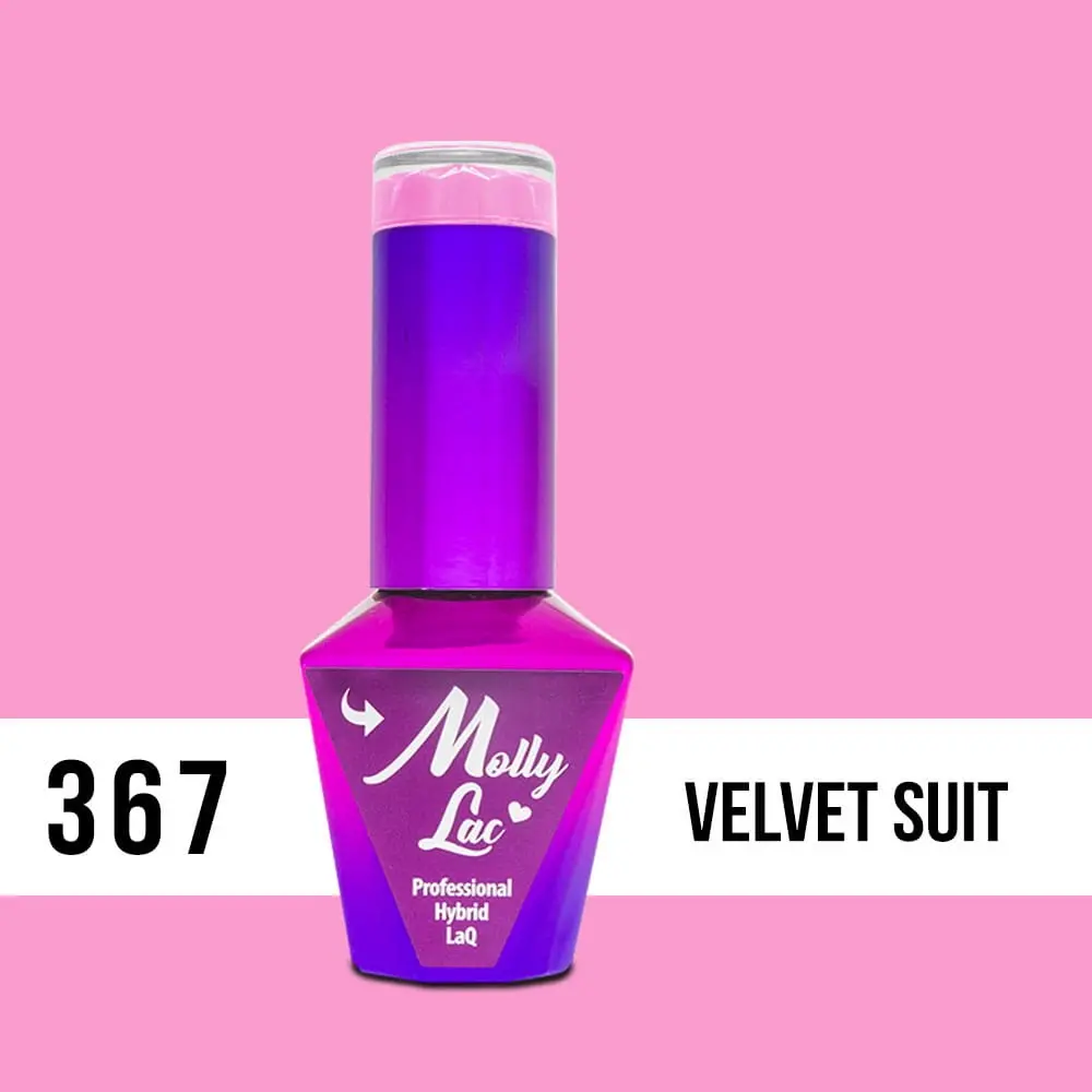 MOLLY LAC UV/LED Silk Cotton - Velvet Suit 367, 10ml