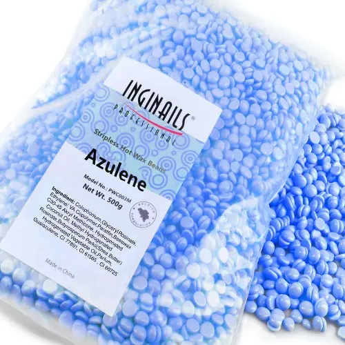 Ceară depilatoare cosmetică - perle - Azulene, 500g