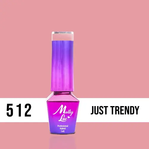 Lac gel MOLLY LAC UV/LED gel polish Miss Iconic -  Just Trendy 512, 5ml