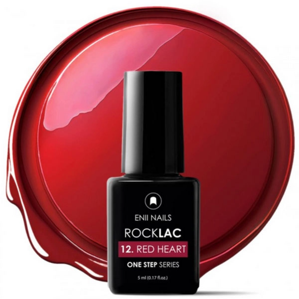 RockLac Revoluționar nr.12 roșu, 5ml