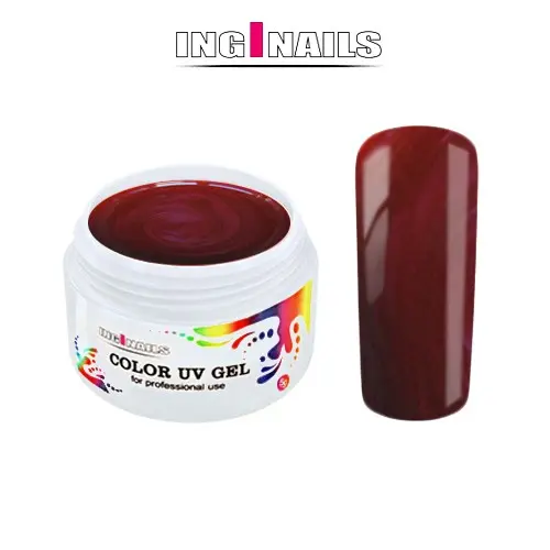 Gel UV colorat Inginails 5g – Metal Red